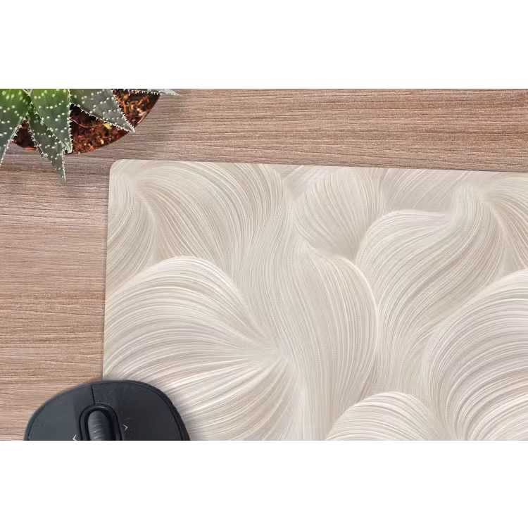 Muismat - Lijnen - Waaier - Beige — 4