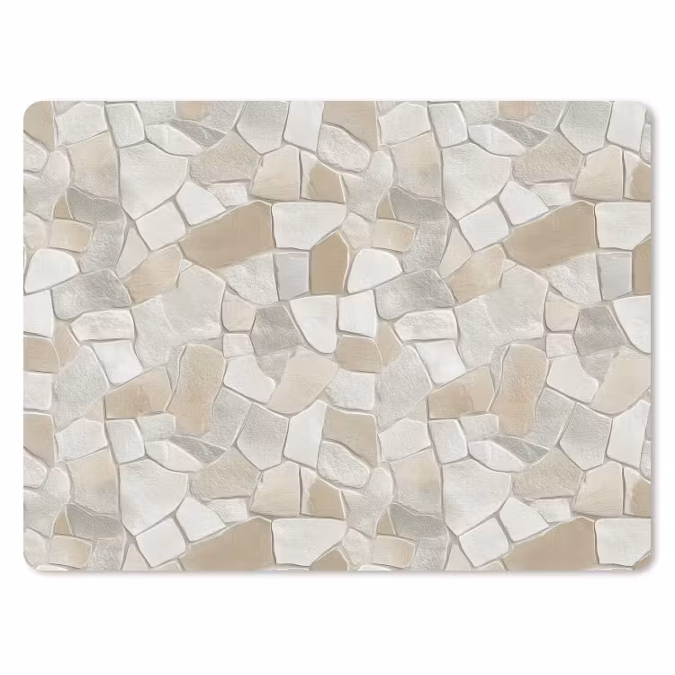 Muismat - Mozaïek - Stenen - Beige — 1