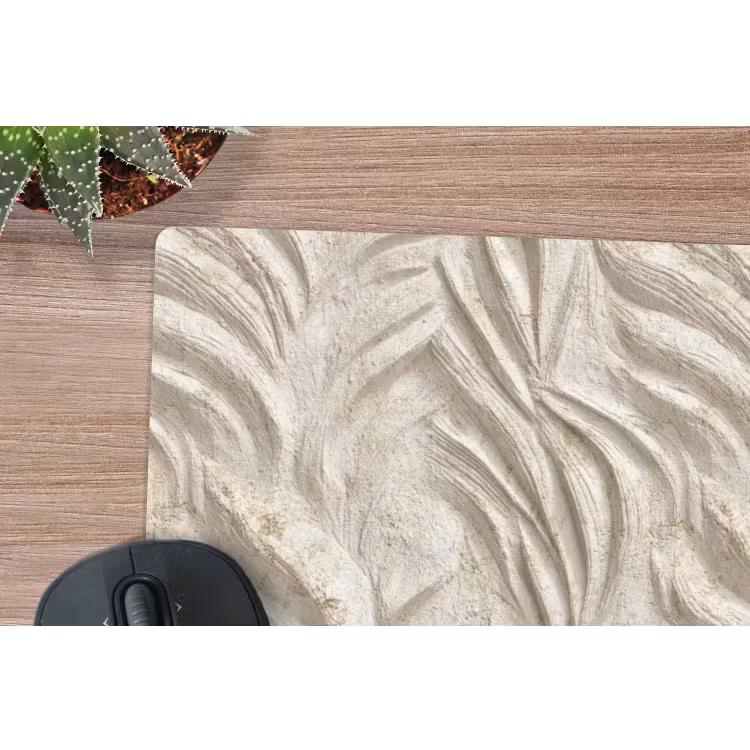 Muismat - Textuur - Reliëf - Beige — 4