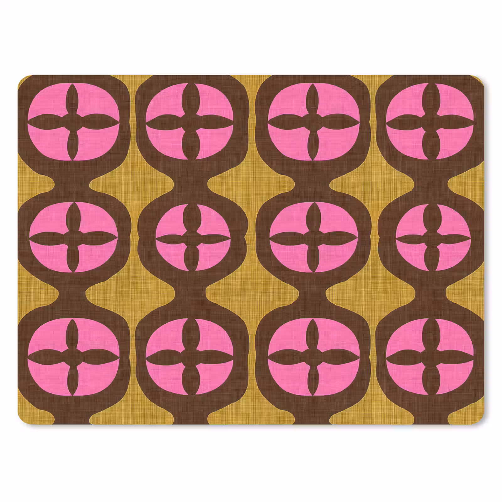 Muismat - Modern - Patroon - Roze — 1