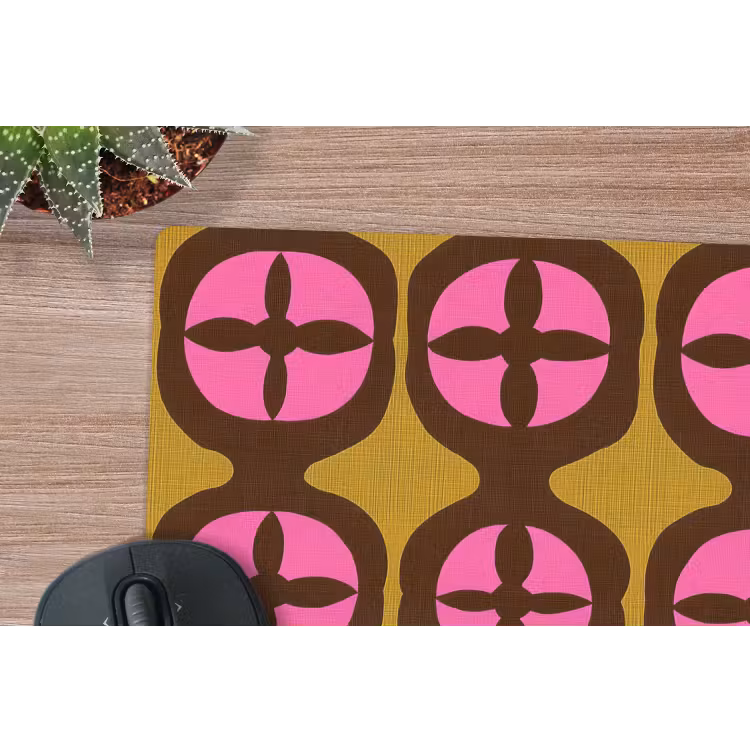 Muismat - Modern - Patroon - Roze — 4
