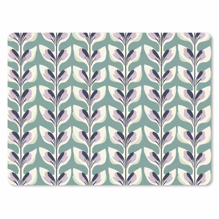 Muismat - Retro - Modern - Groen — 1