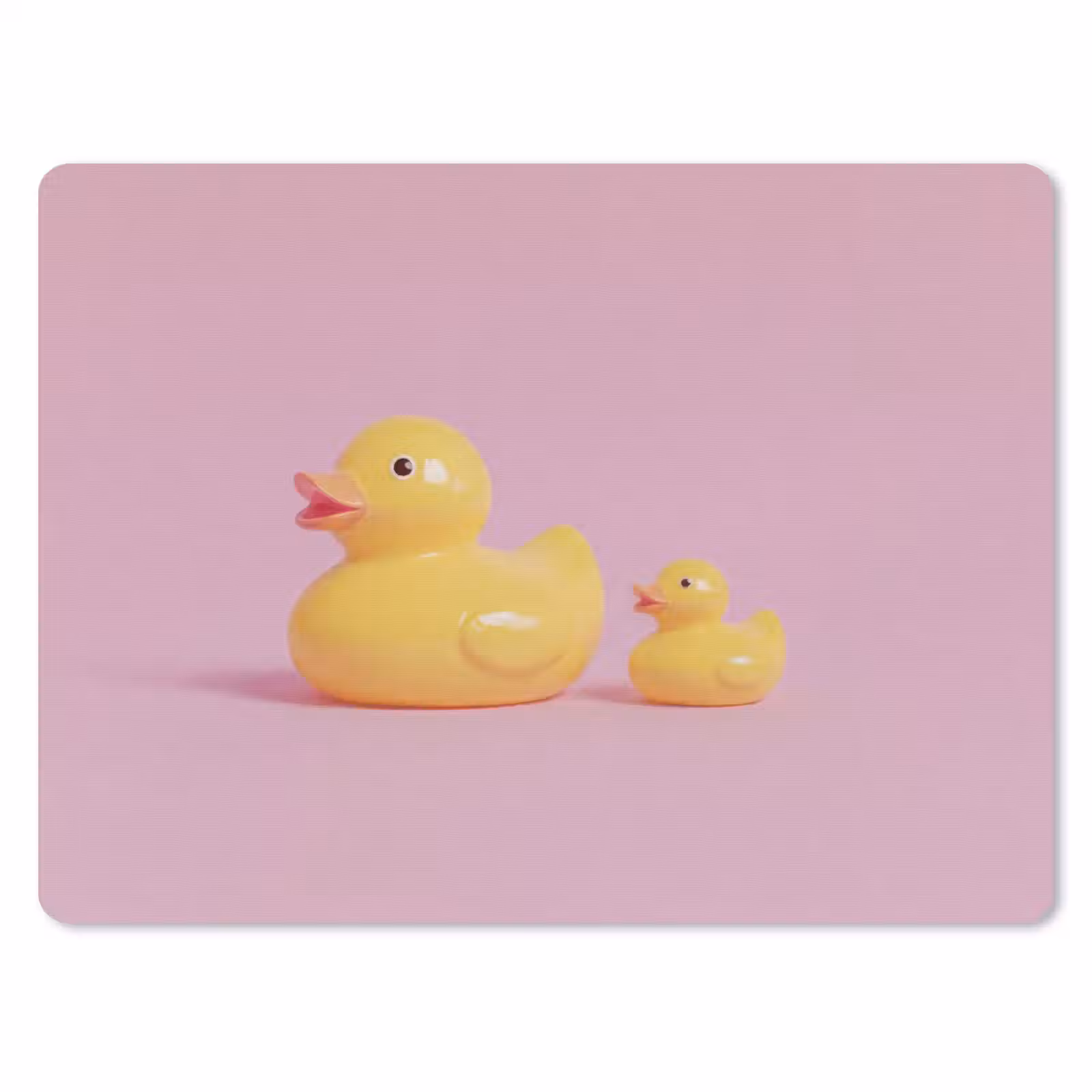 Muismat - Eendjes - Vrolijk - Roze — 1