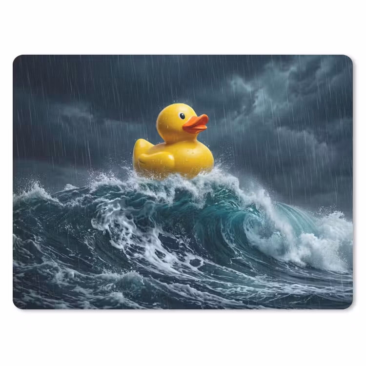 Muismat - Storm - Badeend - Golven — 1