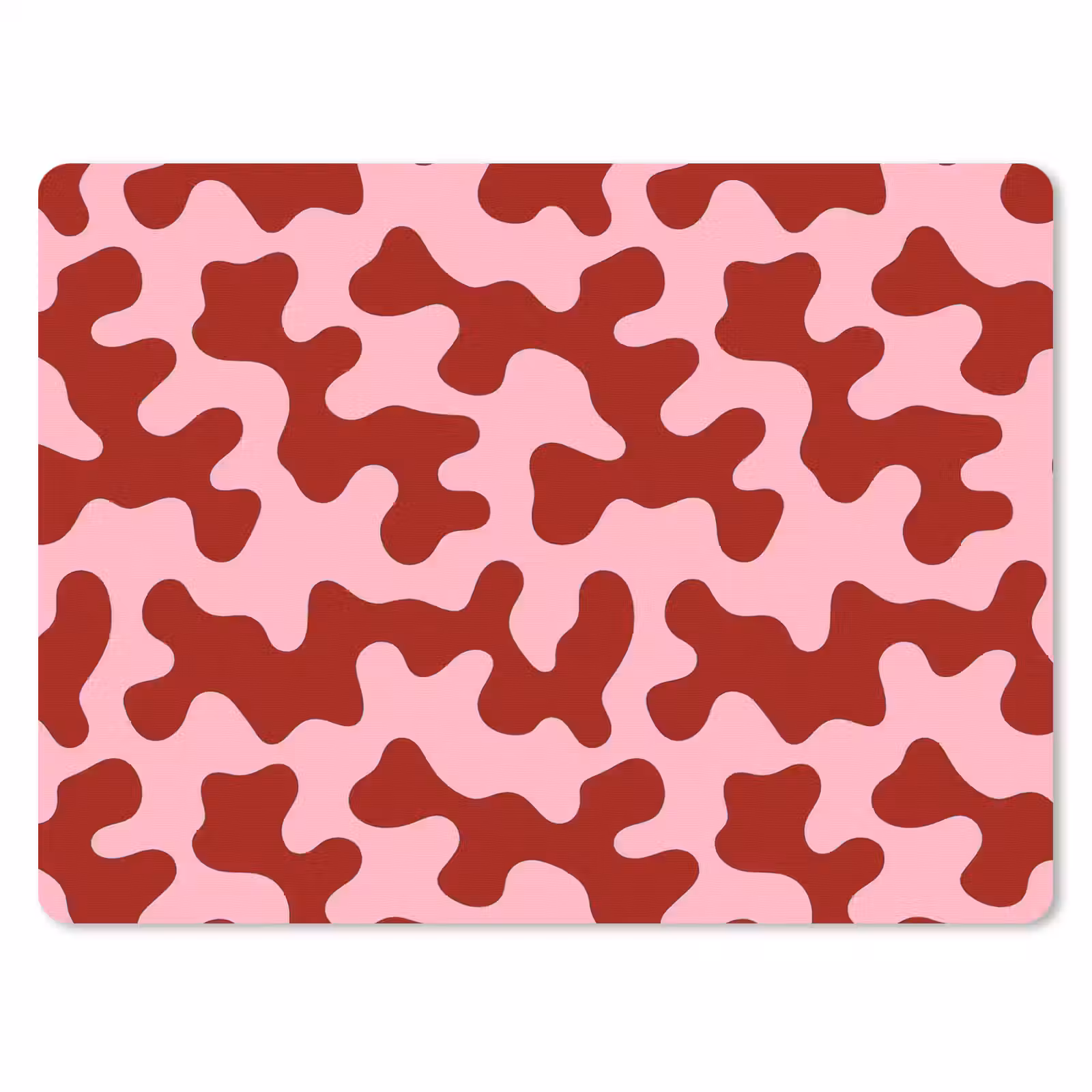 Muismat - Modern - Abstract - Rood — 1