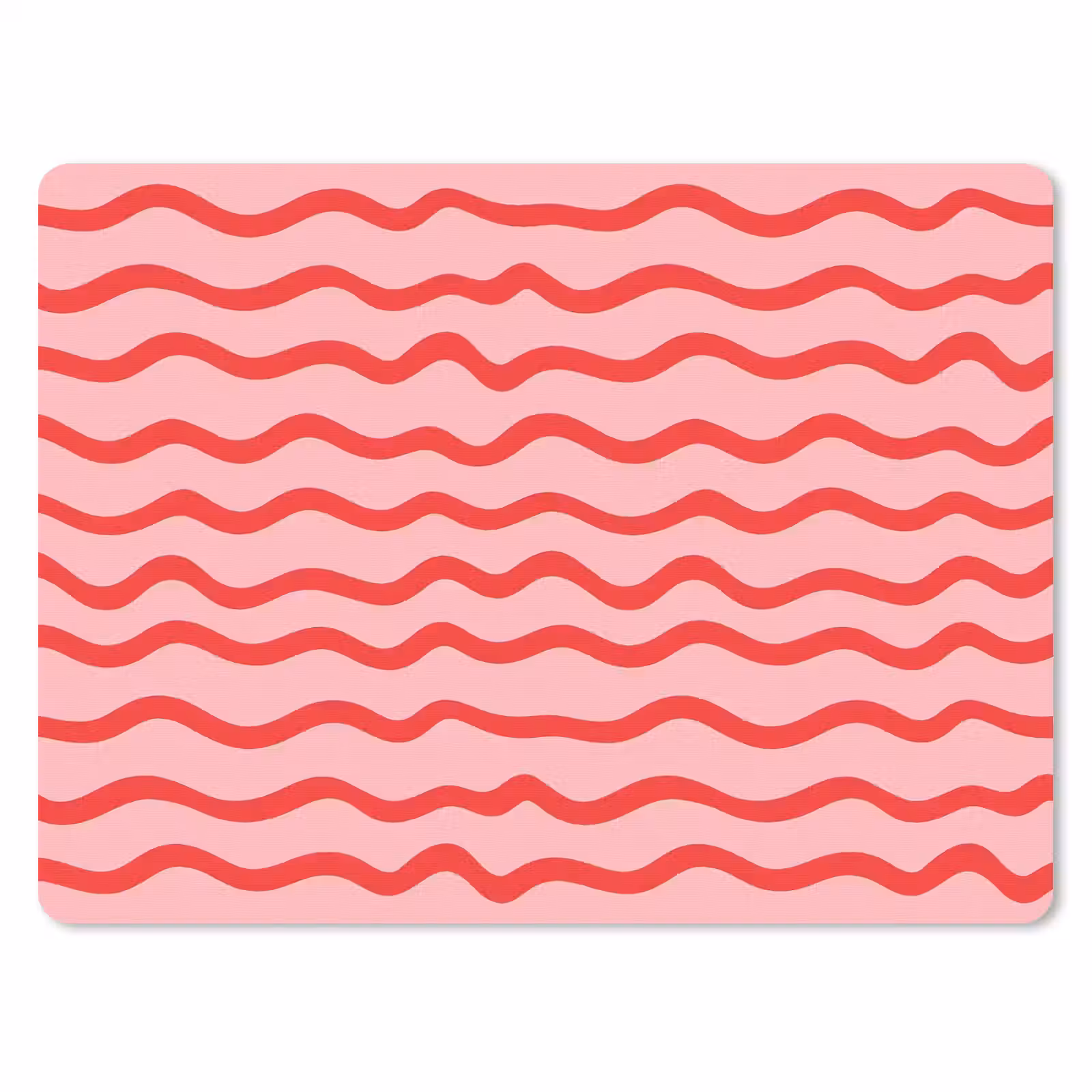 Muismat - Speels - Patroon - Rood — 1