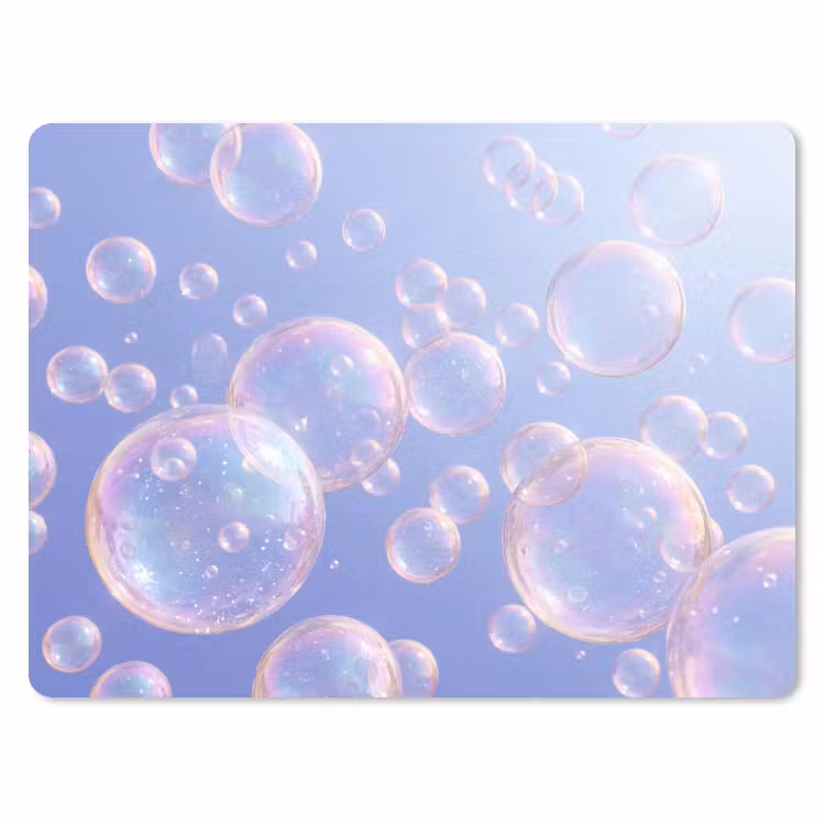 Muismat - Pastel - Bubbels - Dromerig — 1