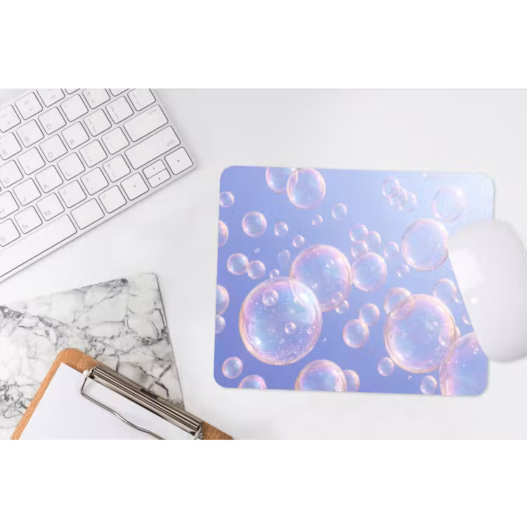 Muismat - Pastel - Bubbels - Dromerig — 2