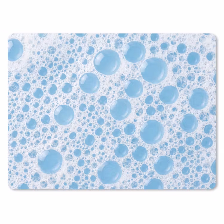 Muismat - Schuim - Bubbels - Blauw — 1