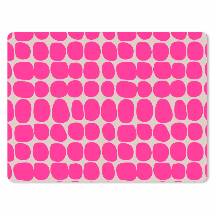 Muismat - Stippen - Patroon - Roze — 1