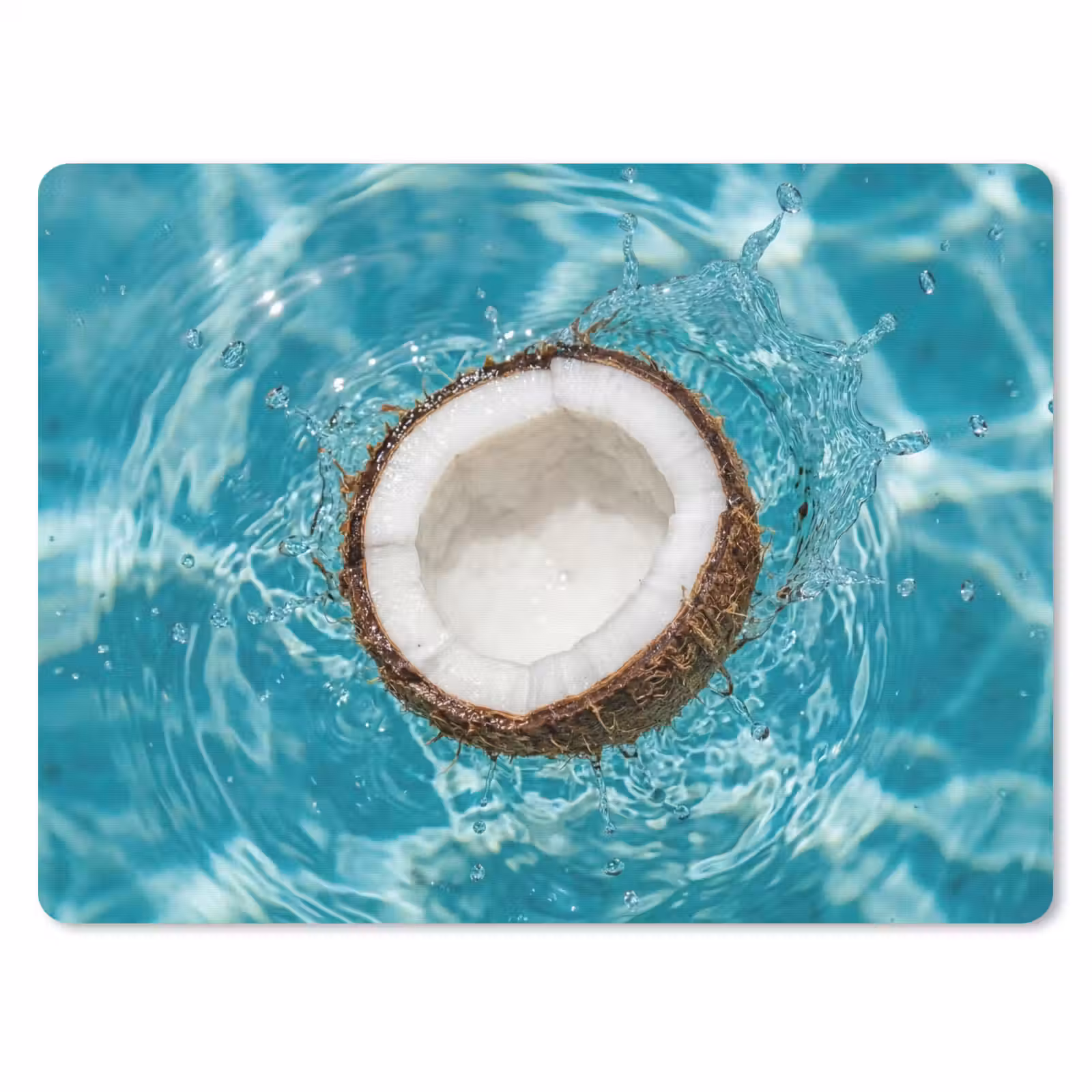 Muismat - Kokosnoot - Water - Wit — 1