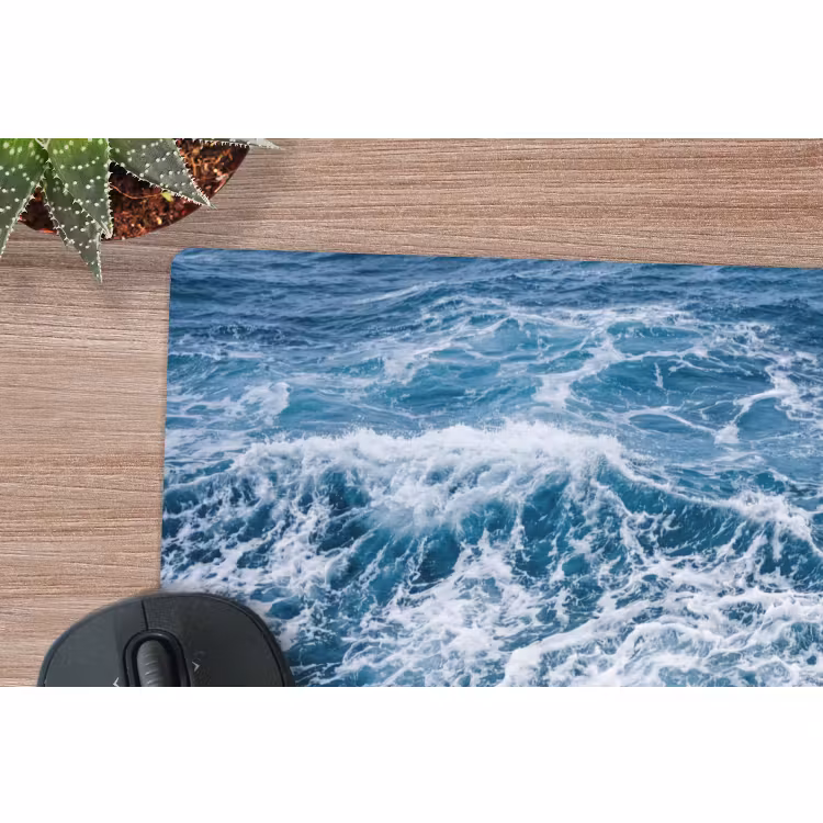 Muismat - Golven - Oceaan - Blauw — 4