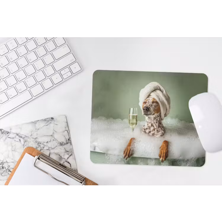 Muismat - Hond - Bad - Champagne - Handdoek — 2