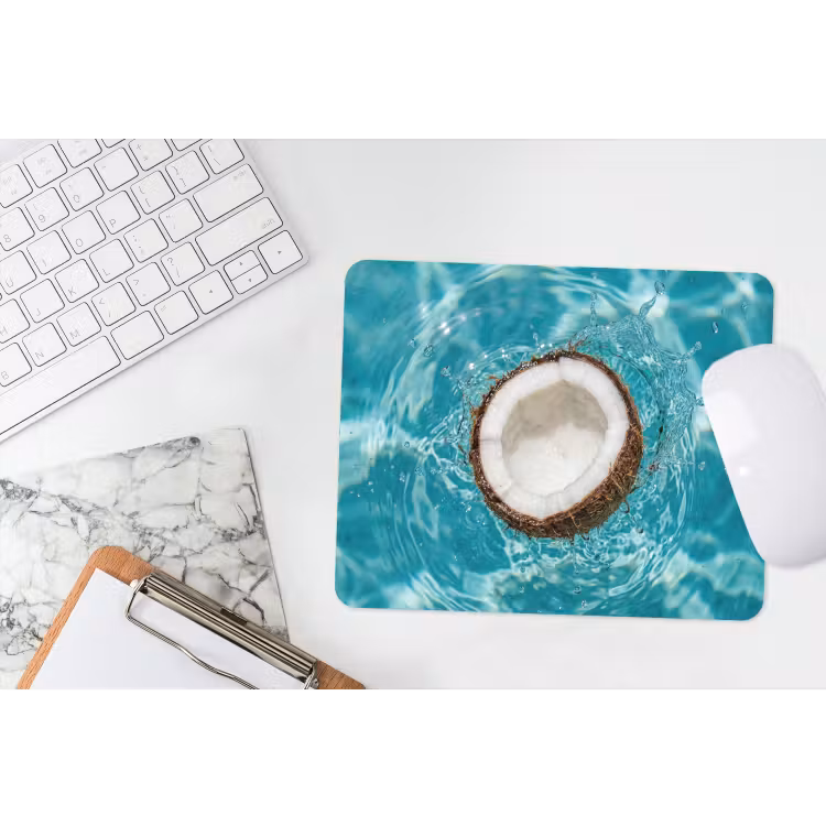 Muismat - Kokosnoot - Water - Wit — 2