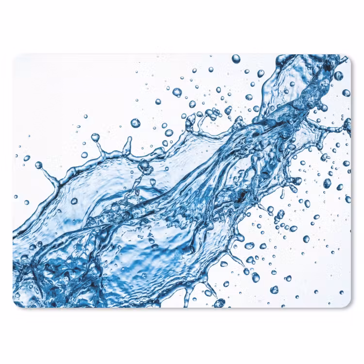 Muismat - Spash - Water - Blauw — 1