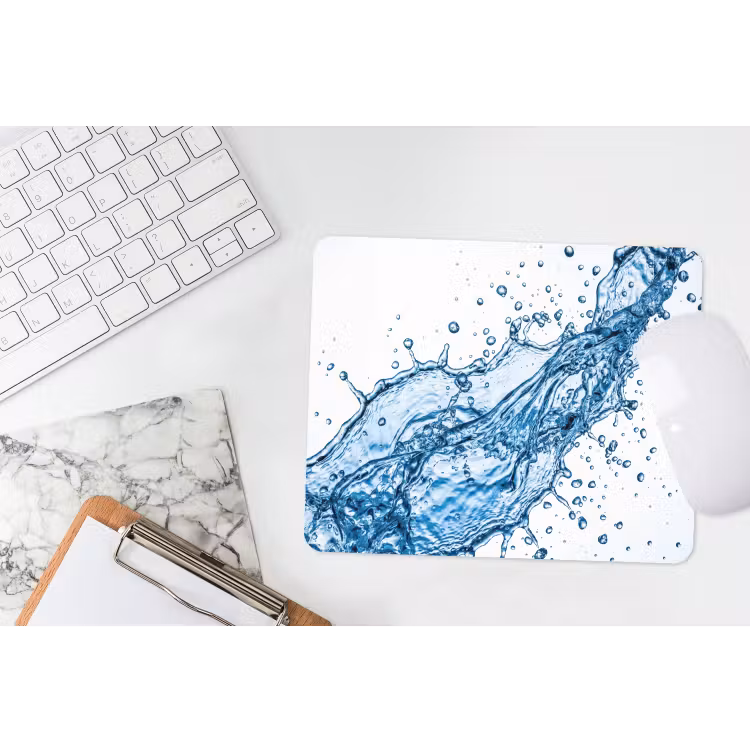 Muismat - Spash - Water - Blauw — 2