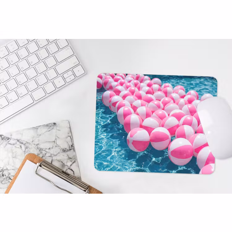 Muismat - Strandballen - Roze - Water — 2