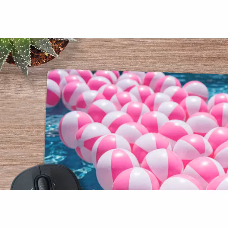 Muismat - Strandballen - Roze - Water — 4