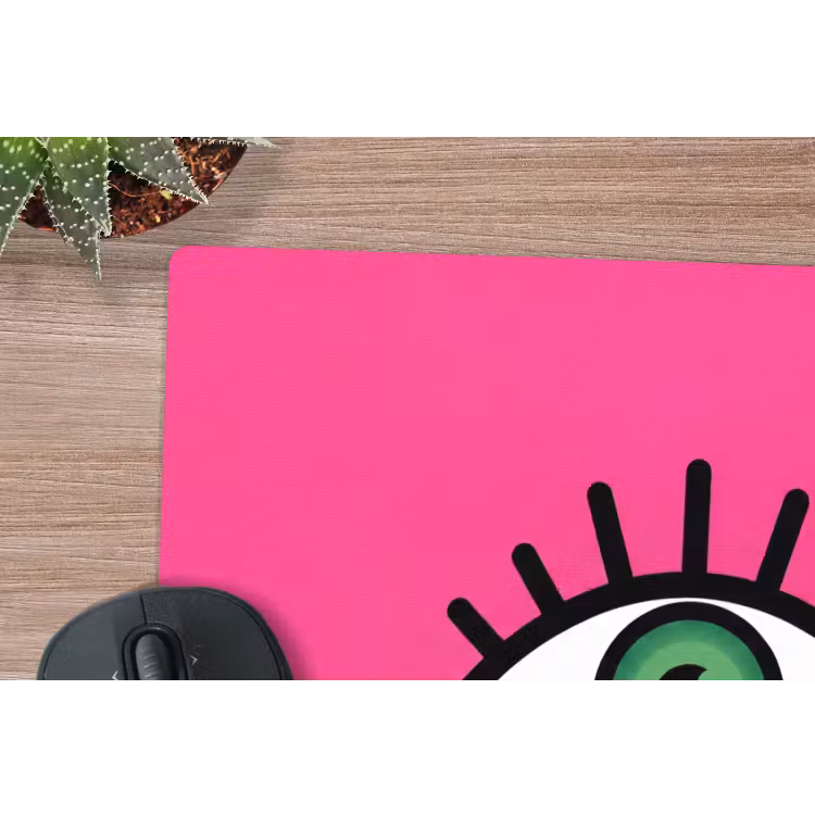 Muismat - Minimalistisch - Oog - Roze — 4