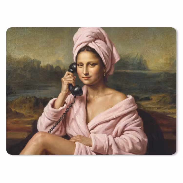 Muismat - Mona - Klassiek - Roze — 1
