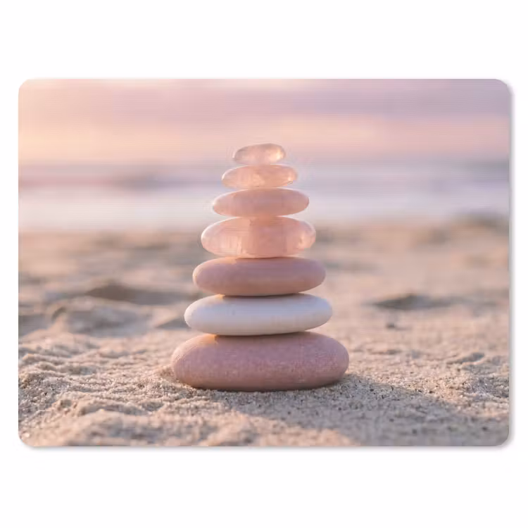 Muismat - Stenen - Zand - Roze — 1