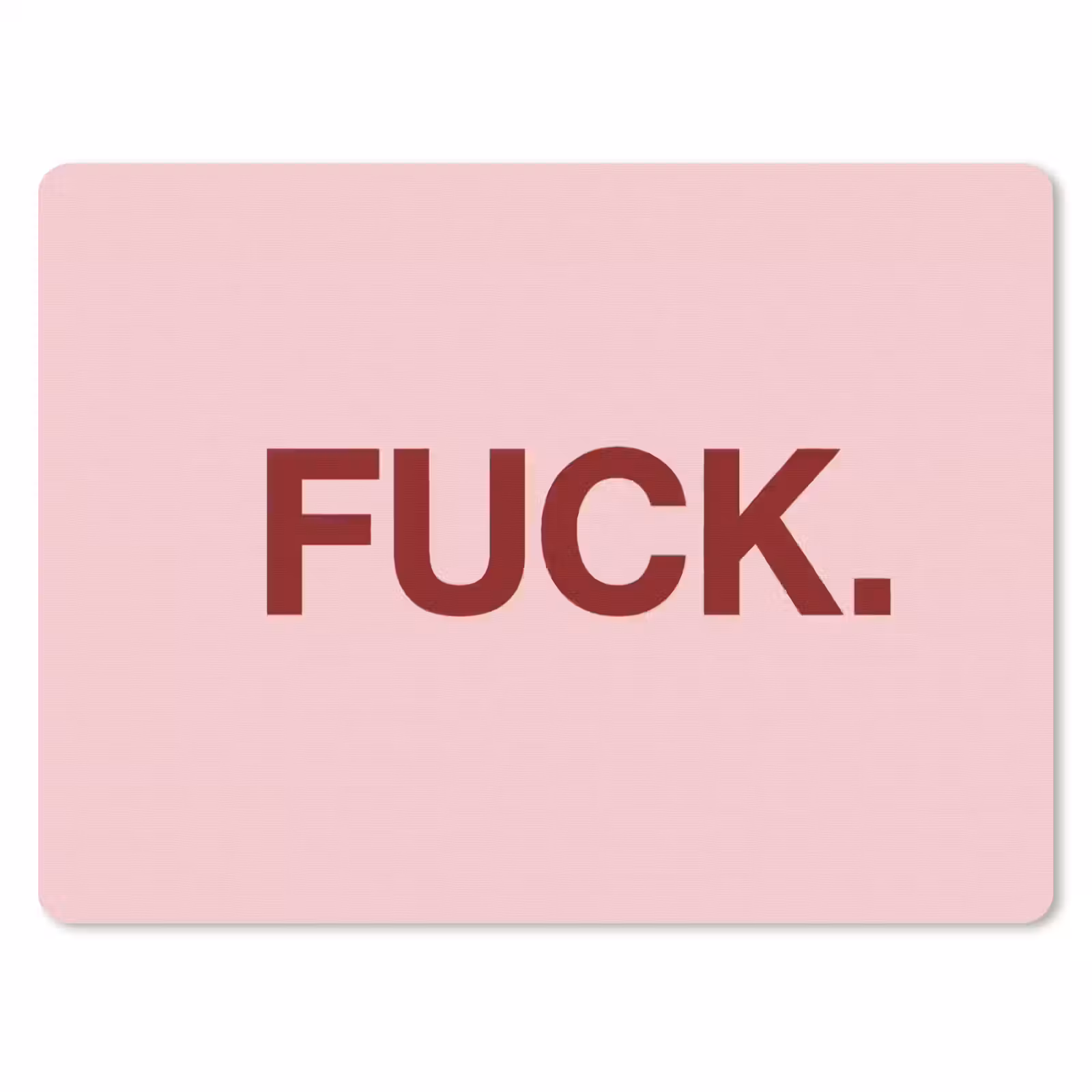 Muismat - Statement - Krachtig - Roze — 1