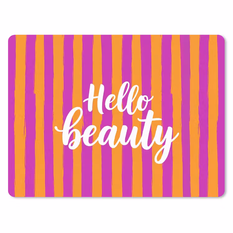 Muismat - Modern - Hello - Oranje — 1