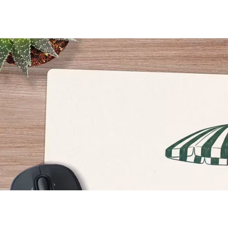 Muismat - Terras - Illustratie - Groen — 4
