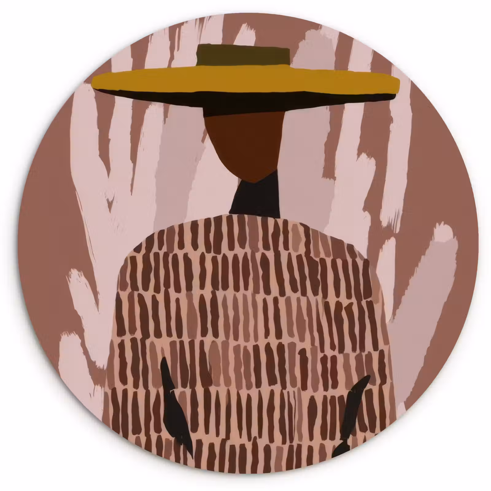 Muurcirkel - Abstract - Figuur - Illustratie - Hoed — 1