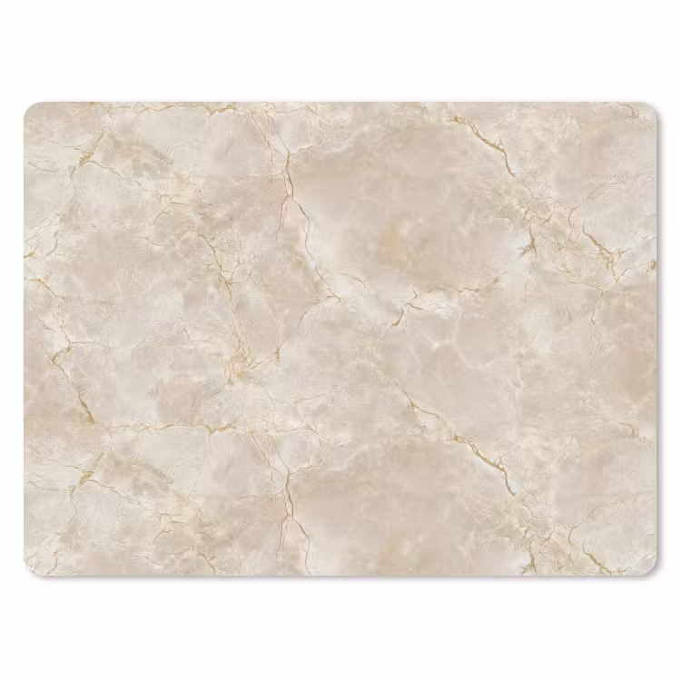 Muismat - Lichtbeige - Marmer - Aders — 1