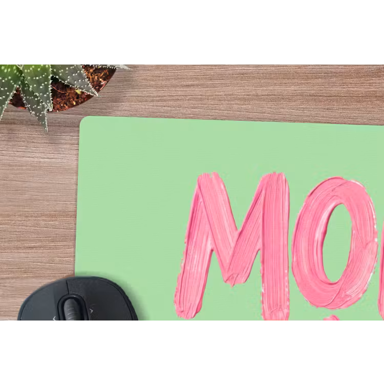 Muismat - Mon cheri - Groen - Roze — 4