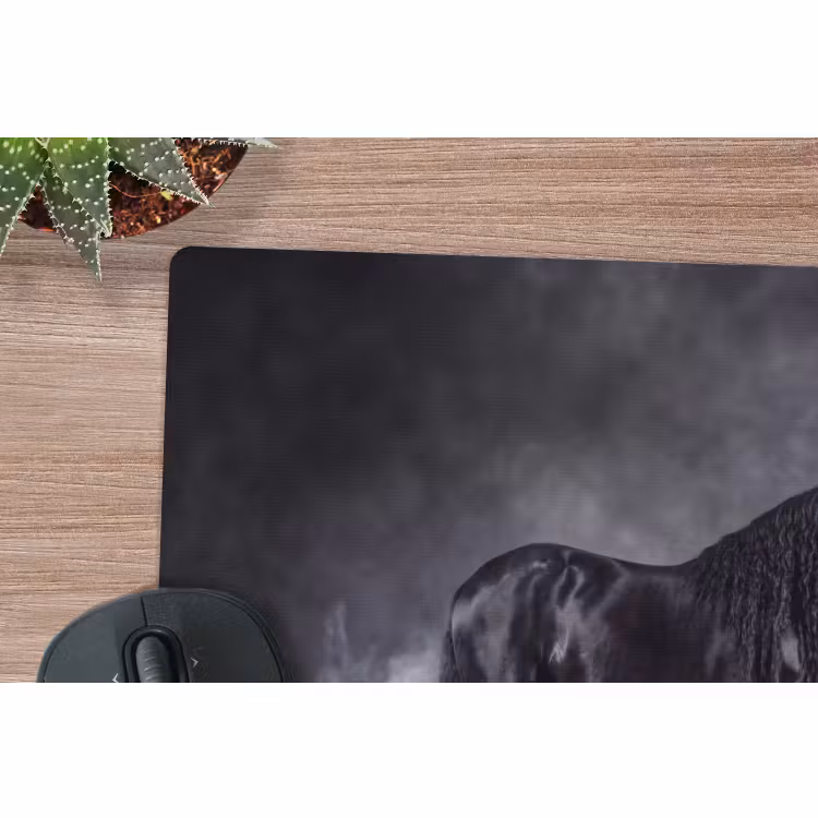 Muismat - Paard - Magisch - Zwart — 4