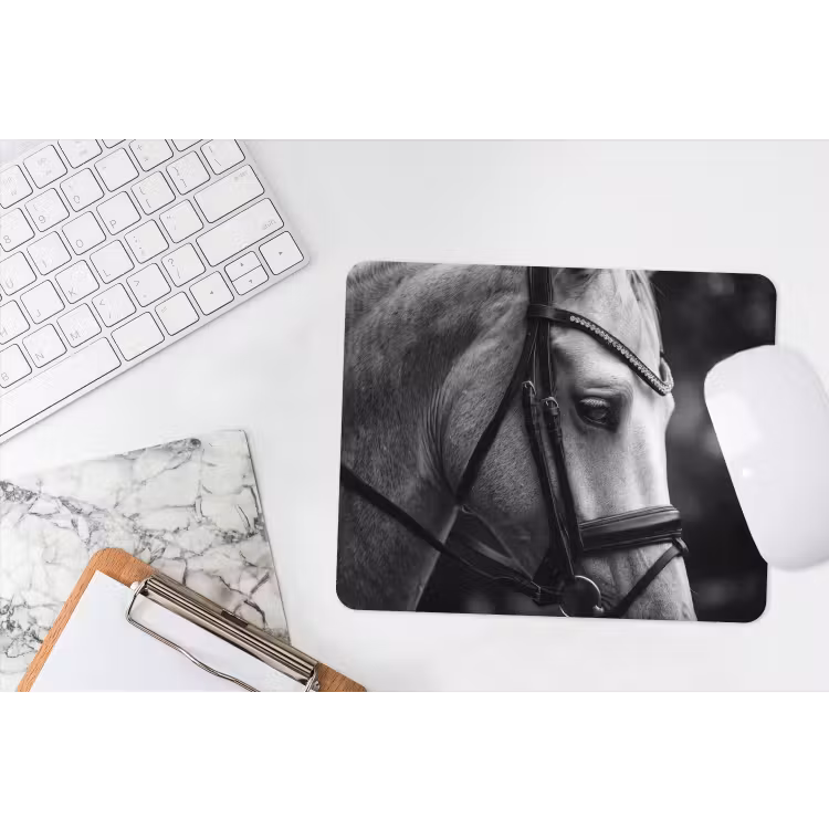Muismat - Paard - Schimmel - Portret — 2