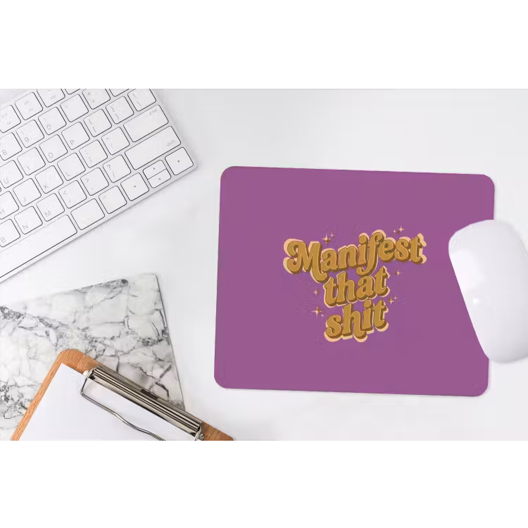 Muismat - Manifest that shit - Paars - Glitter — 2