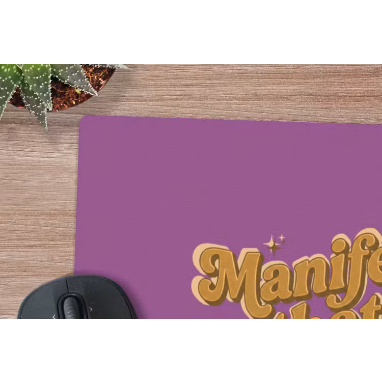 Muismat - Manifest that shit - Paars - Glitter — 4
