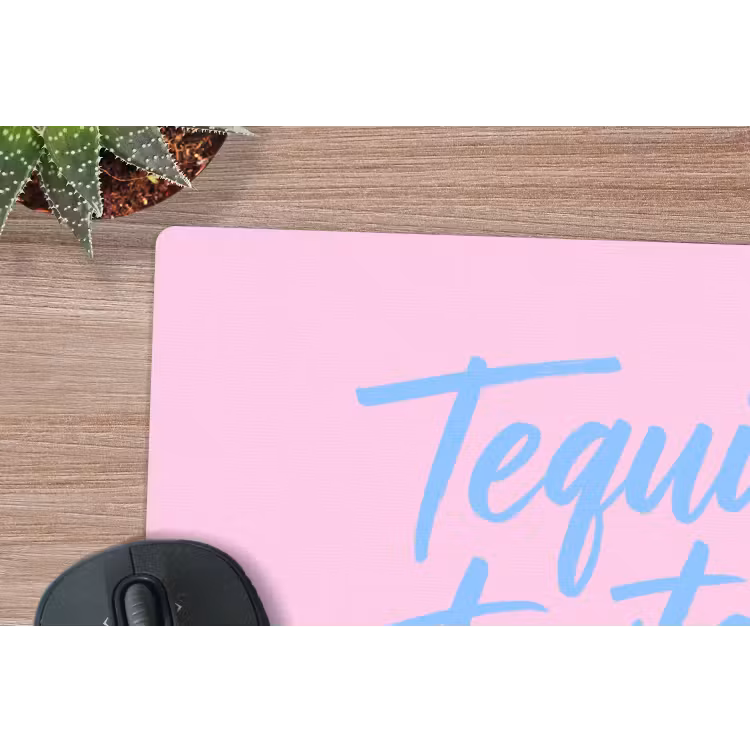 Muismat - Tequila texted you - Roze - Blauw — 4