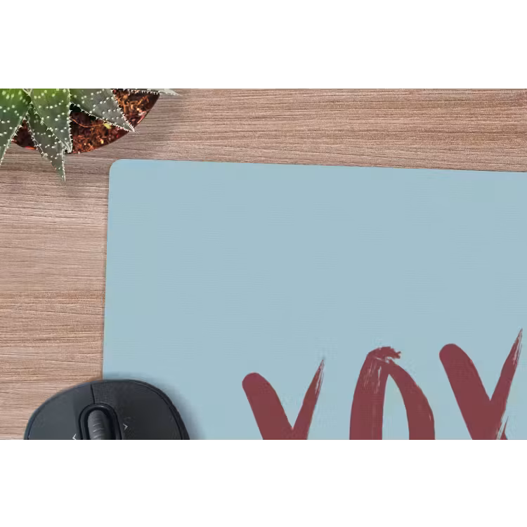 Muismat - XOXO - Blauw - Rood — 4