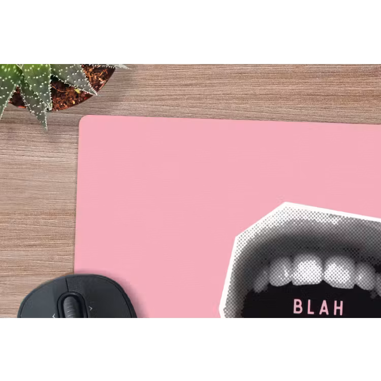 Muismat - Mond - BLAH BLAH - Roze — 4