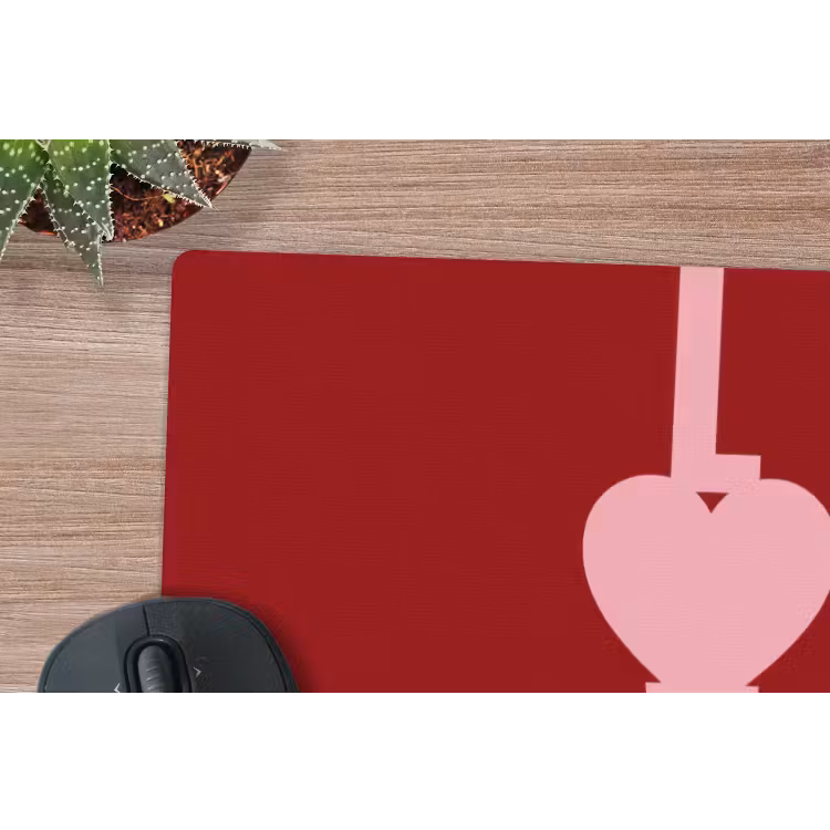 Muismat - Love - Hart - Rood — 4