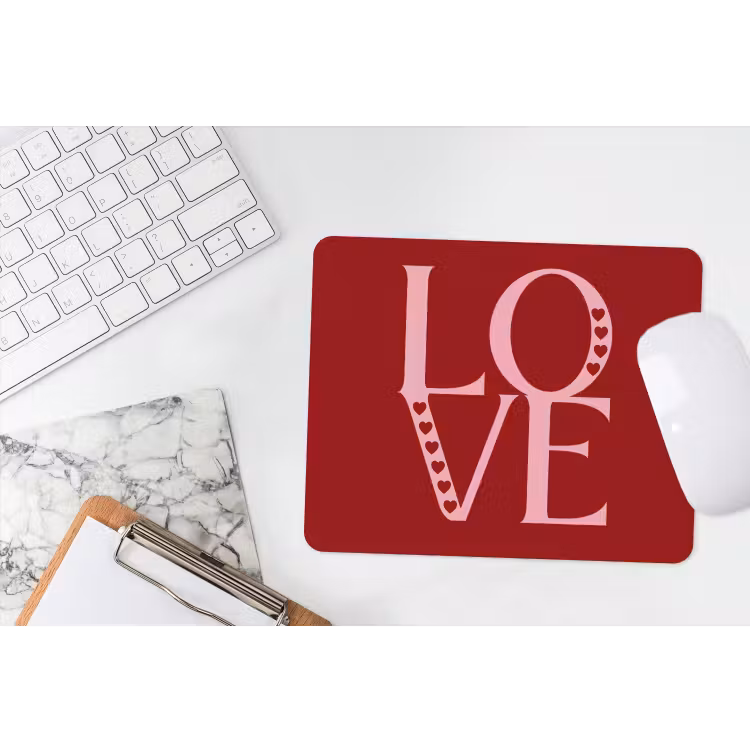 Muismat - Love - Rood - Hatjes — 2
