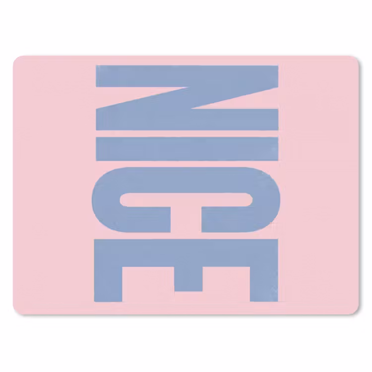 Muismat - Nice - Paars - Roze — 1