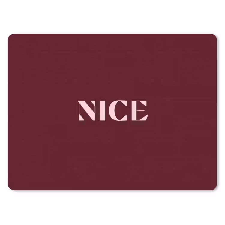 Muismat - Nice - Bordeaux - Roze — 1