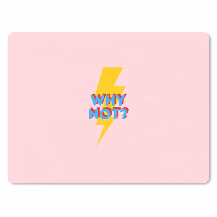 Muismat - Why not - Bliksem - Roze — 1