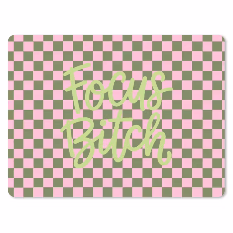 Muismat - Focus - Vakken - Roze — 1