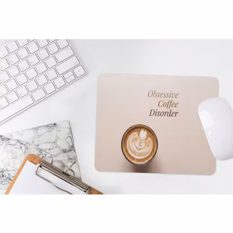 Muismat - Koffie - Obessive Coffee Disorder - Beige — 2