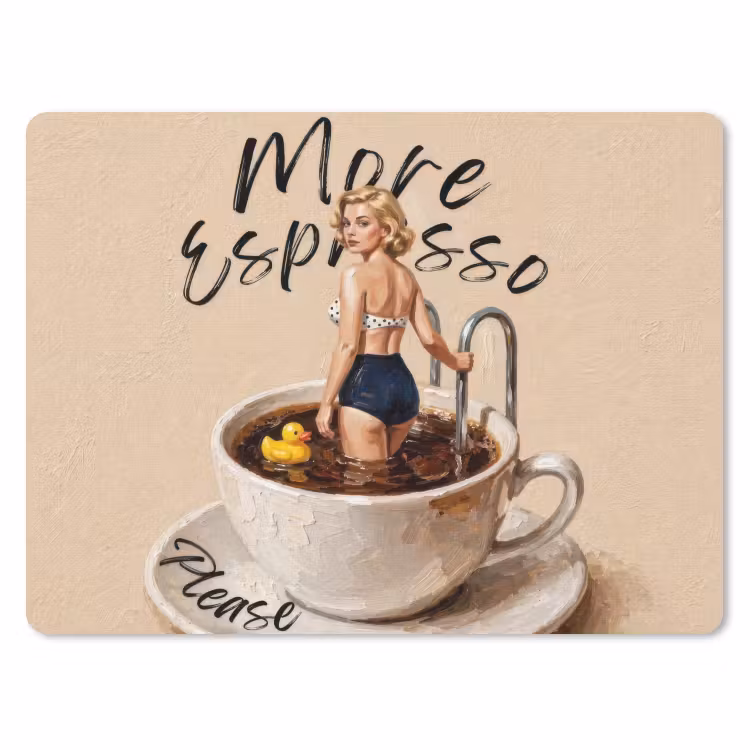 Muismat - More espresso - Koffie - Eend — 1