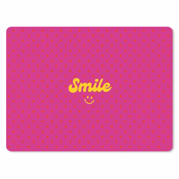 Muismat - Smile - Stippen - Roze — 1