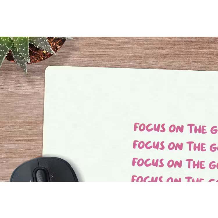 Muismat - Focus on the good - Roze — 4