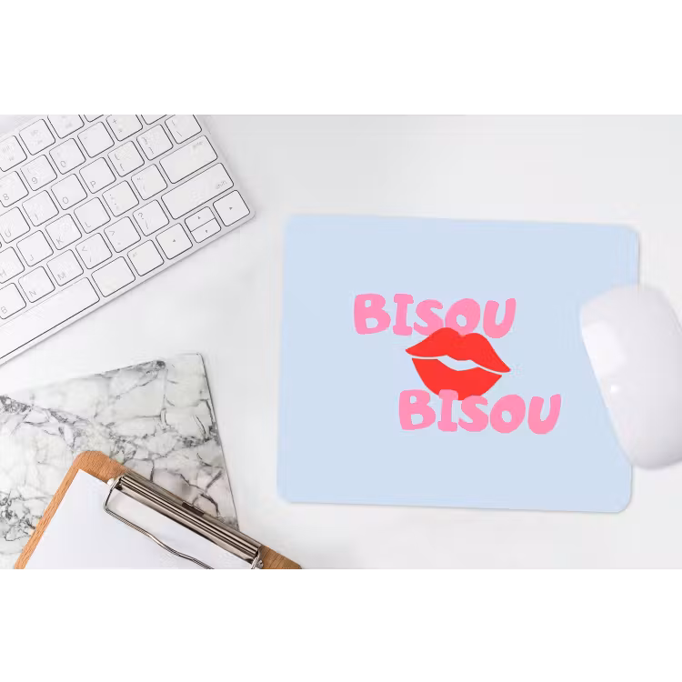 Muismat - Lippen - Bisou - Blauw — 2