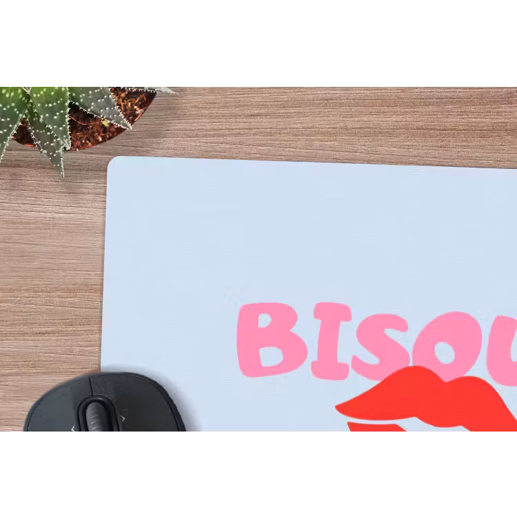 Muismat - Lippen - Bisou - Blauw — 4